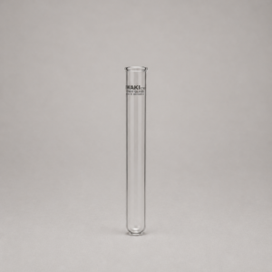 test tube test glass with rim 15ml iwaki