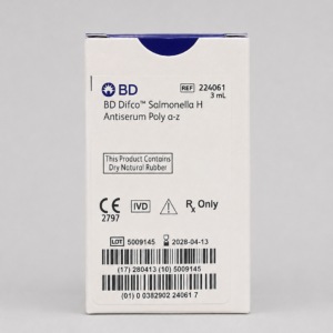 Produk bd difco™ salmonella h antiserum poly a z, lyophilized – 3 ml (no. kat: 224061)