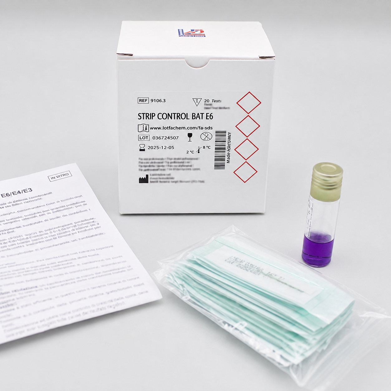liofilchem® strip control bat e6 – biological indicator kit (no. kat: 91063) liofilchem® strip control bat e6 – biological indicator kit (no. kat: 91063)